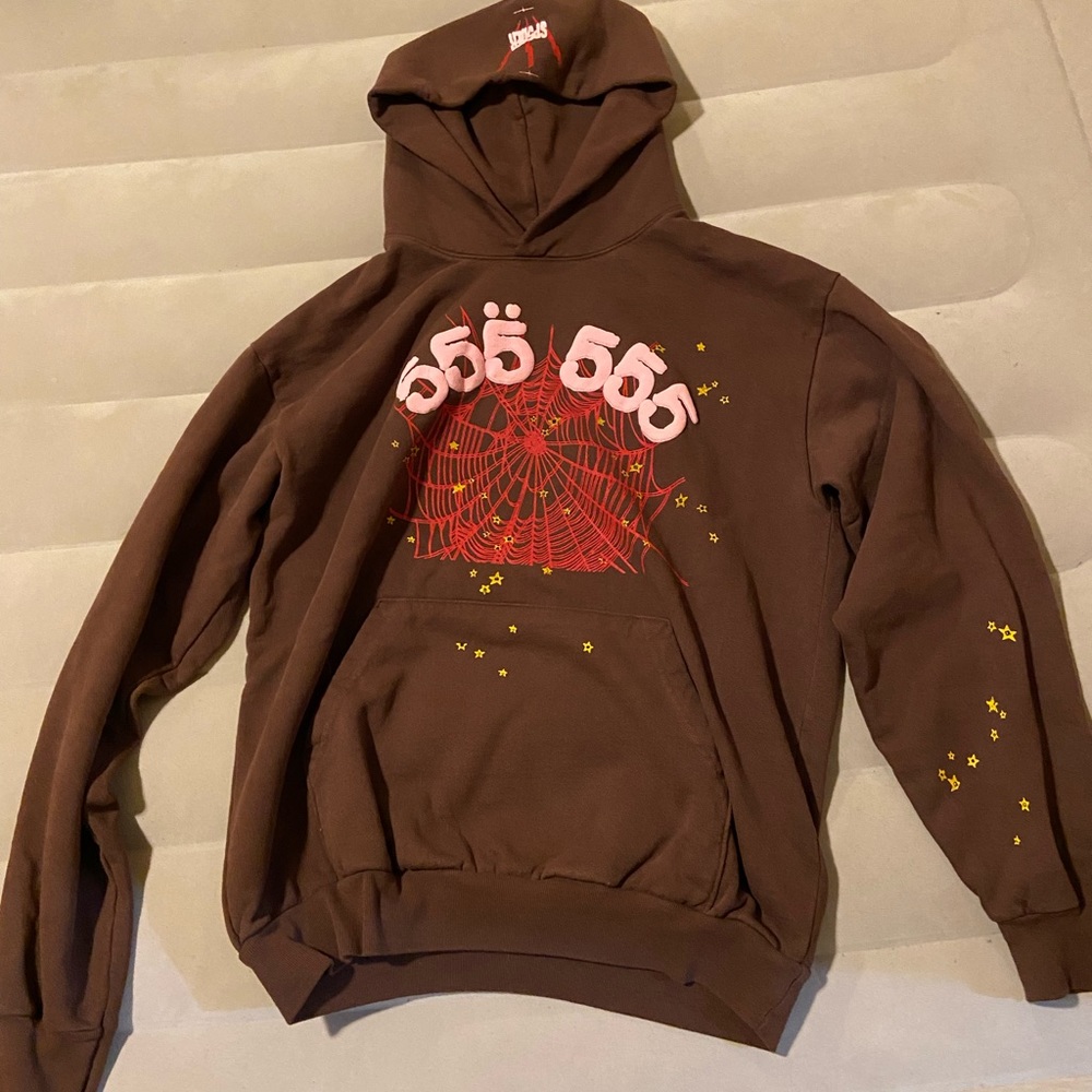 Young Thug 555 Brown Angel Numbers
hoodie Large